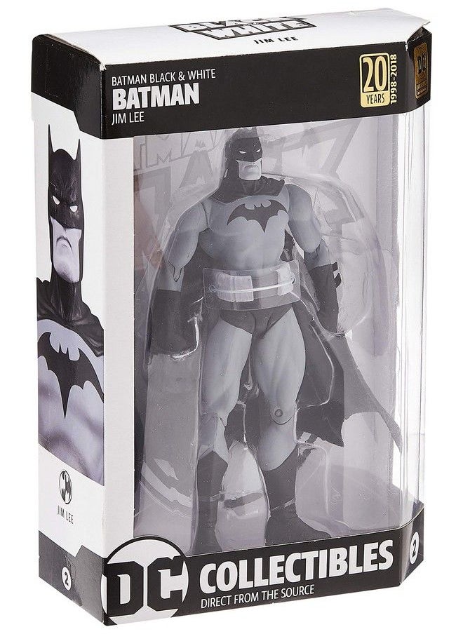 DC Collectibles - Entertainment Earth Batman Black And White Hush By Jim Lee Action Figure, Multicolor - Image 1