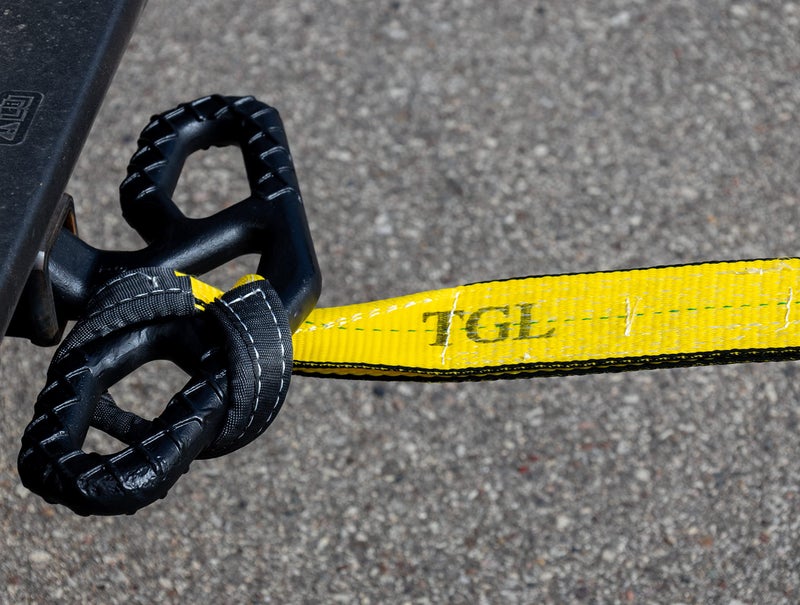 TGL Heavy Duty Tow Strap, 3" x 20', 30,000 lb Break Strength Tree Saver Winch & Recovery Rope, Reinforced Loops - Emergency Strap for Truck, UTV, ATV - Compatible with Jeep Accessories, Ford, Toyota. - Image 2