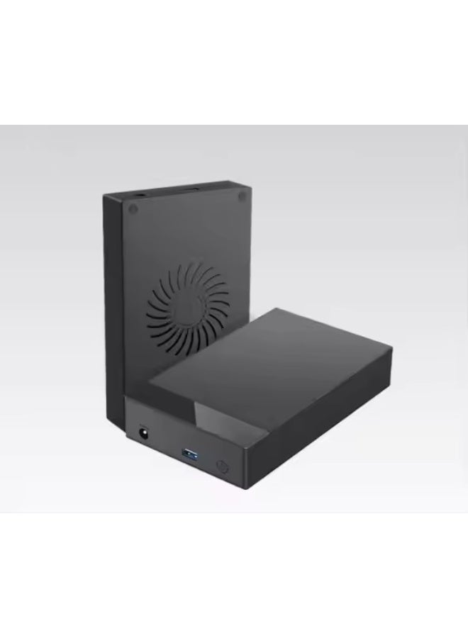 صندوق القرص الصلب المحمول، 2.5 و 3.5 USB 3.0 إلى SATA بدون أدوات، غلاف خارجي للقرص الصلب، محول مدمج وخفيف الوزن - Image 2