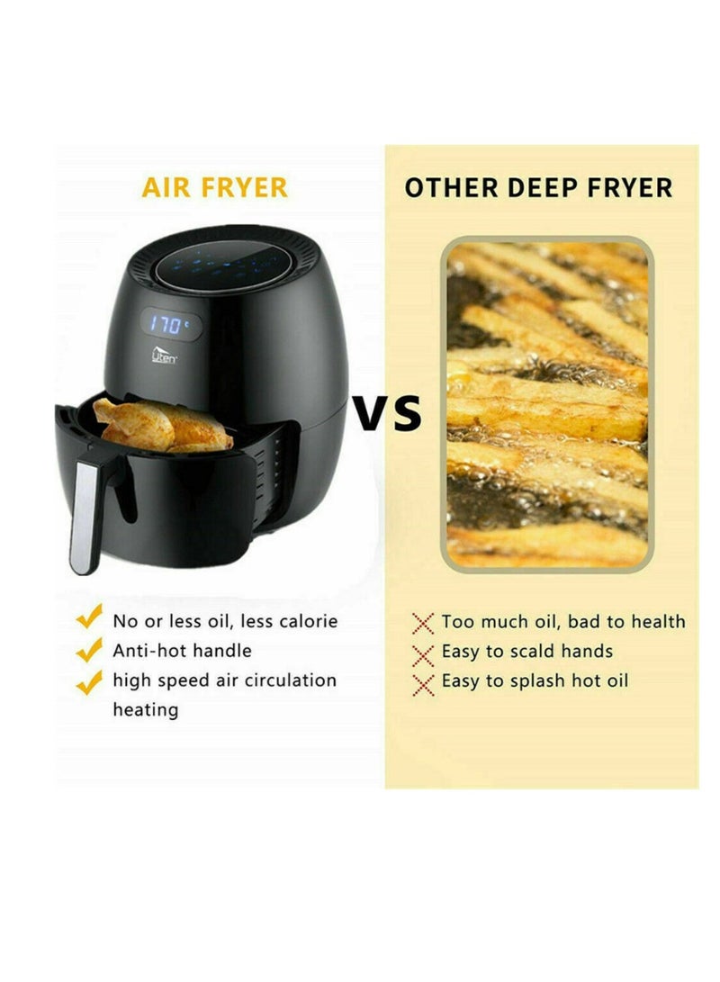 يوتن قلاية هوائية 6.5 لتر 1800 وات ديجيتال HF-1088TS - Image 4