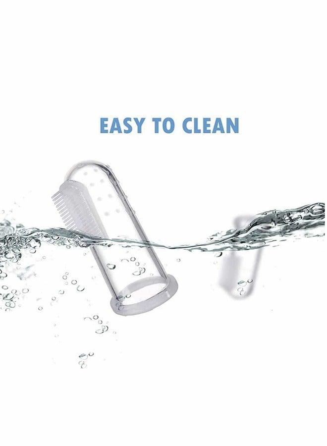 سيوسي مجموعة فراشي أسنان للأطفال مكونة من 3 قطع للأطفال الصغار والأطفال يحبونهم بثلاثة ألوان مختلفة ، أزرق وردي ، شعيرات ناعمة شفافة - Image 5