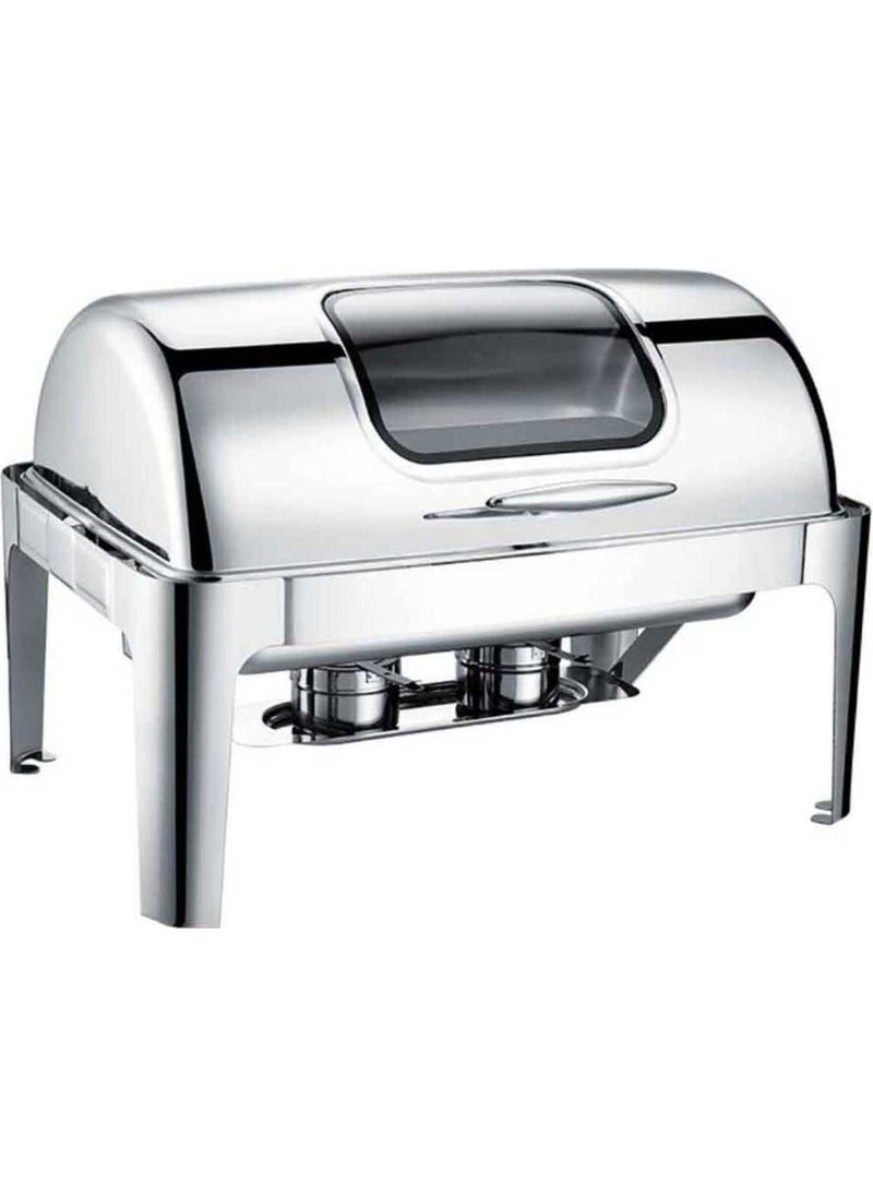Epinox Chafing Dish Roll Top Glass 9 L (Cdr-9c)  - Image 2