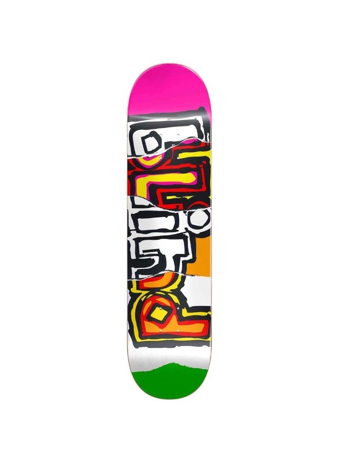 Blind OG Ripped HYB Multi-Neon 8.0" x 31.5" Skateboard Deck (7301223) - Image 1