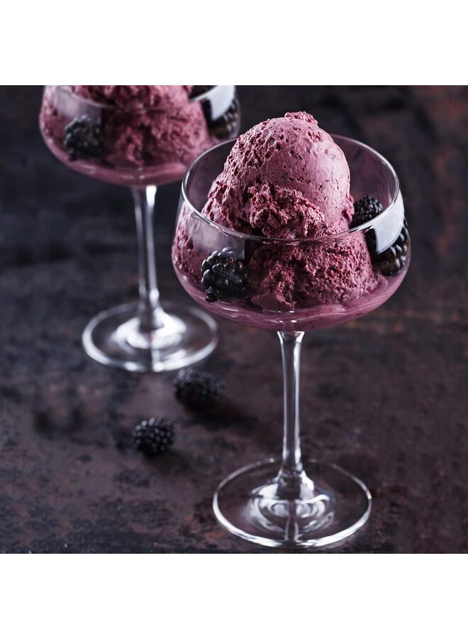 LAMAY 6PCS Crystal Glass Cocktail Glass Set, Unique Convex Bottom, Elegant Hand Blown Glasses for Bars Cocktails - Image 5