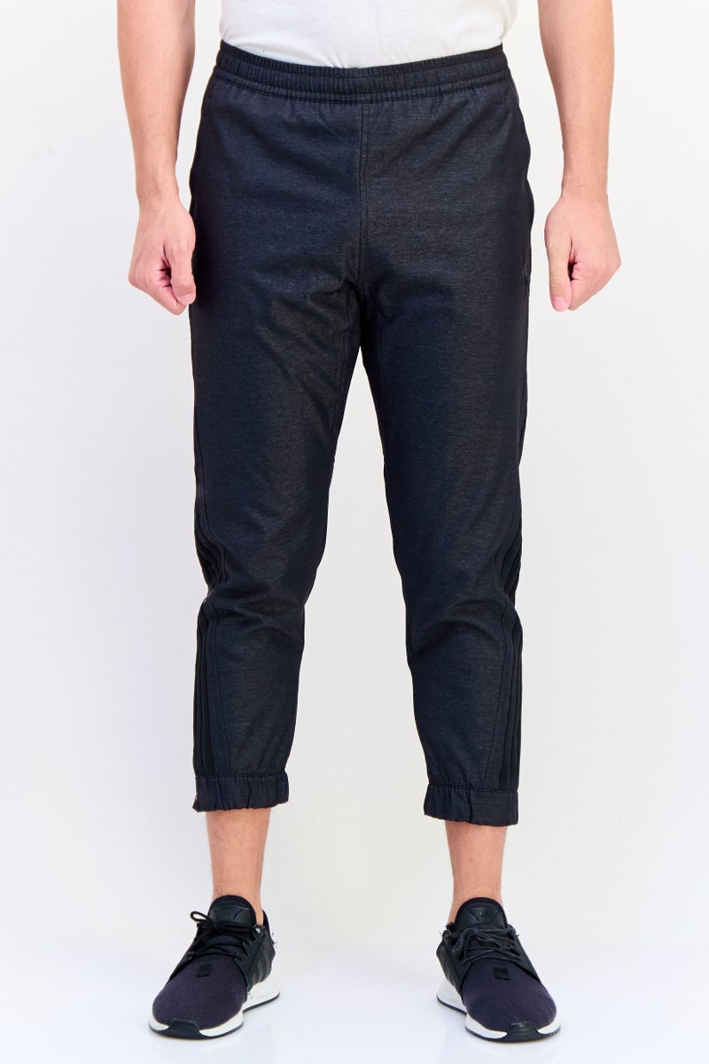 Adidas Men Sportswear Fit Drawstring Training Track Pants, Black  - Image 1