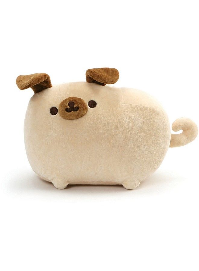 GUND Pusheen Pugsheen Stuffed Plush Dog With Poseable Ears Tan 9.5" - Image 2