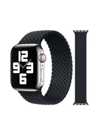 Replacement Nylon Braided Apple Watch Band for 41/40/38mm Medium Black - pzsku/ZC1FB4B4825262732D213Z/45/_/1660122814/7d8b0ac3-37fb-4b5a-bc46-b0d48e783cdf