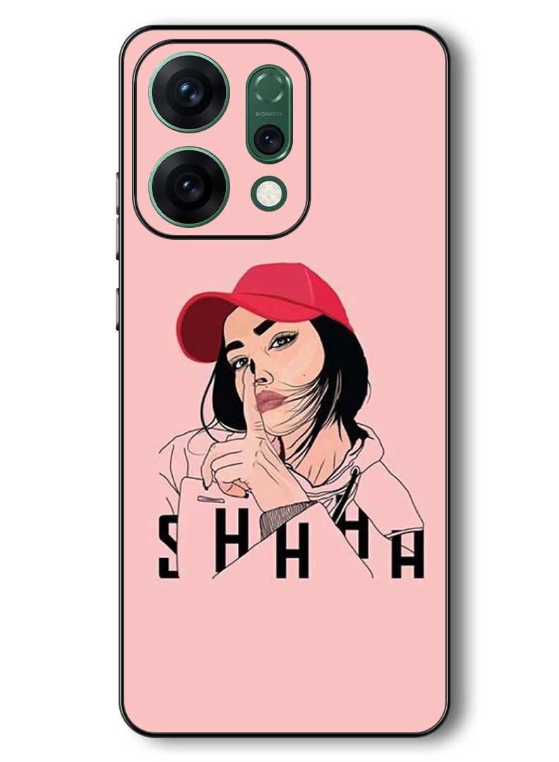 Theodor Case Compatible with Oppo Reno 14 6.59 Inch Protection Shockproof Bumper Cover shhh - Image 1