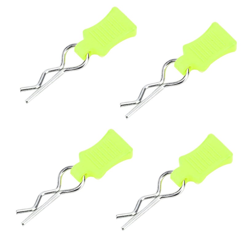 Yellow Green RC Car Body Shell Clip Pin Set For 1 8 1 10 1 12 Scale Models - Image 2