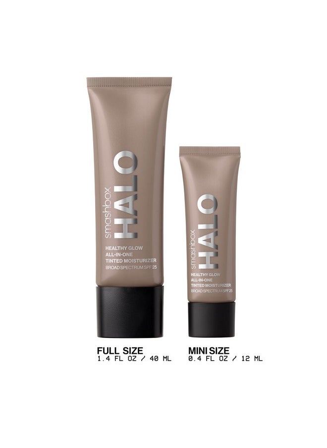 SmashBox Halo Healthy Glow All-In-One Tinted Moisturizer Spf 25 | Light To Medium Coverage| Hyaluronic Acid, Oil Free + Anti Humidity, 1.4 Fl. Oz., Light Medium  - Image 4
