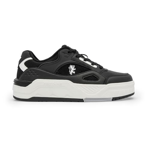 Red Tape Lifestyle Sneakers Shoes for Women | Rounded Front, Soothing Insole & Impact-Resistant Comfort White/Black - Image 2
