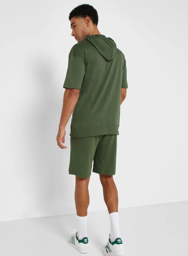 Seventy Five Shorts Sleeve Hoodie Set