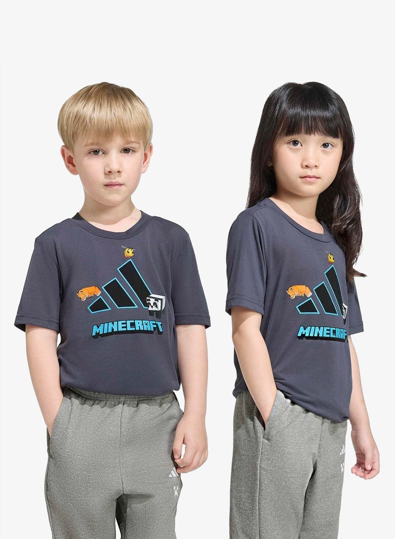 Adidas Kids Minecraft Training T-Shirt - Image 1
