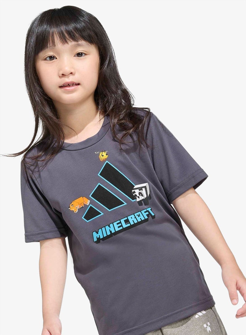 Adidas Kids Minecraft Training T-Shirt - Image 5