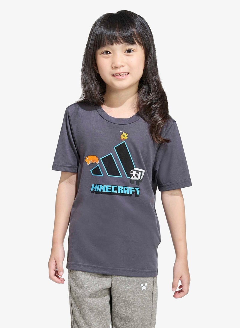 Adidas Kids Minecraft Training T-Shirt - Image 3