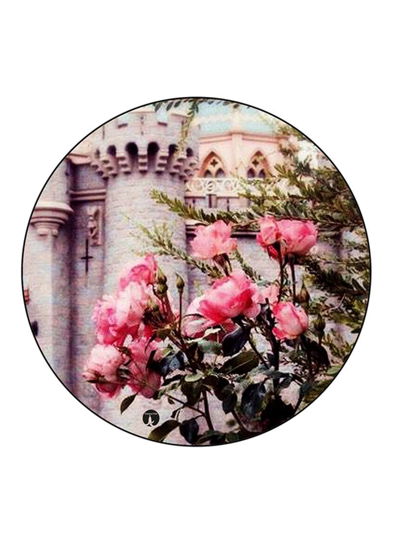 RKN Flowers Printed Mouse Pad  Multicolour