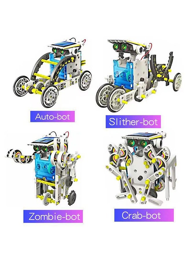 12-in-1 STEM Solar Robot Kit Toys Educational Building Science Experiment Set Gifts for Kids Boys Girls - Image 3