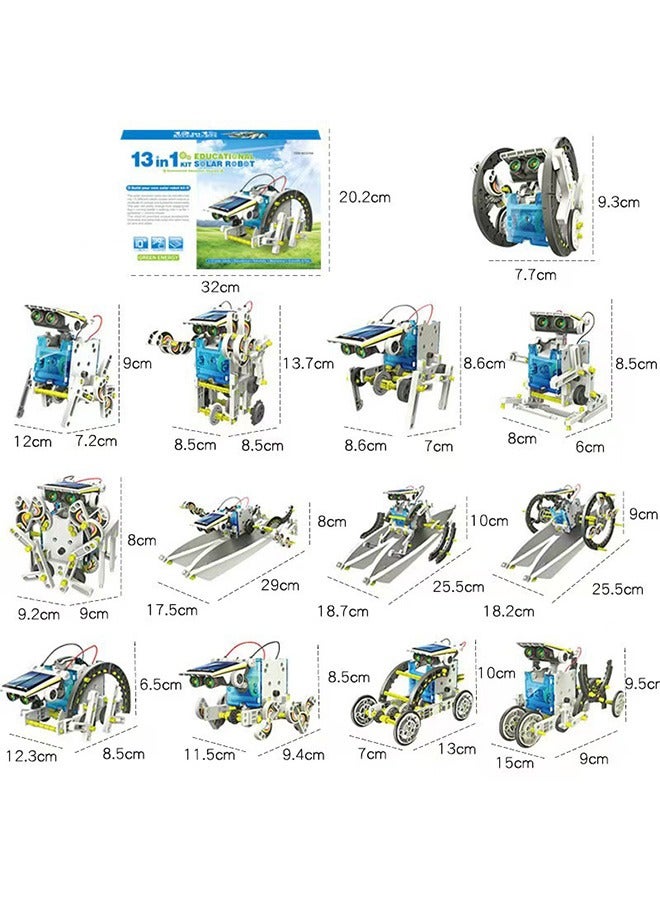 12-in-1 STEM Solar Robot Kit Toys Educational Building Science Experiment Set Gifts for Kids Boys Girls - Image 1