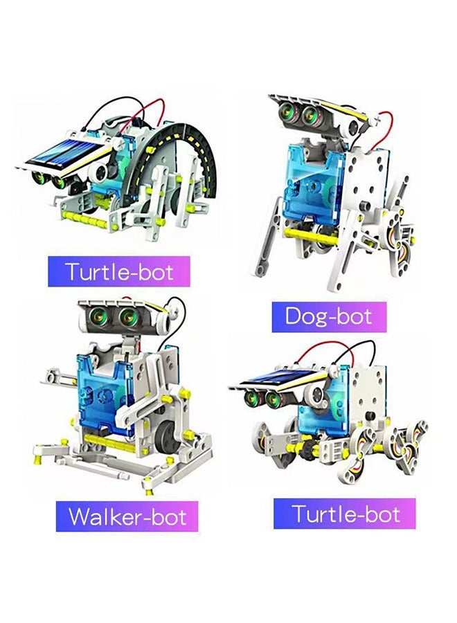 12-in-1 STEM Solar Robot Kit Toys Educational Building Science Experiment Set Gifts for Kids Boys Girls - Image 2
