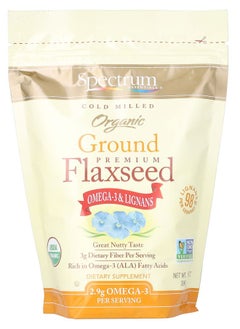 Spectrum Essentials Organic Ground Premium Flaxseed 14 oz (396 g) 