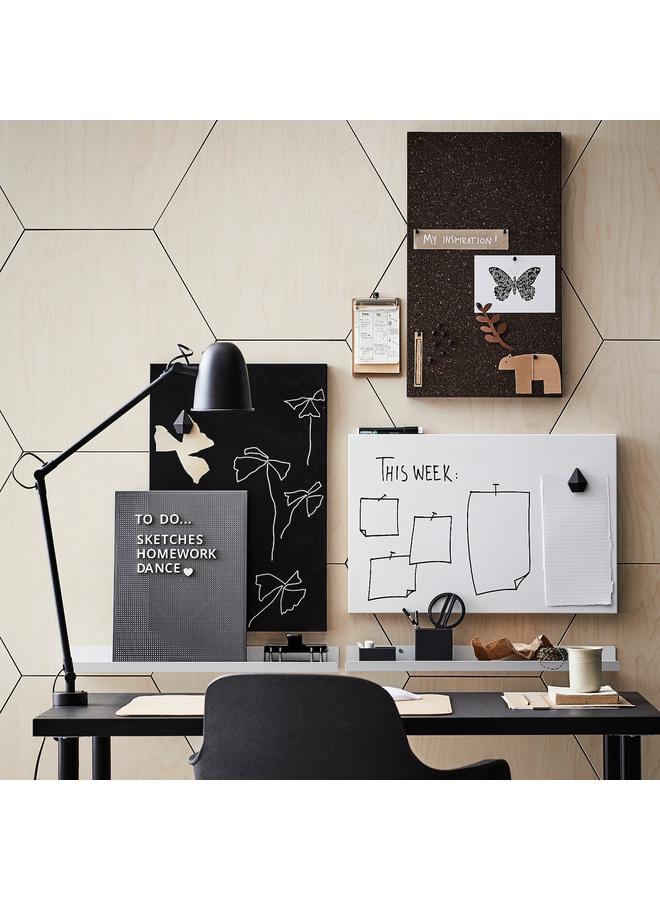 إيروريكس سطح الطاولة، أسود-بني، 100×60 سم - Image 4