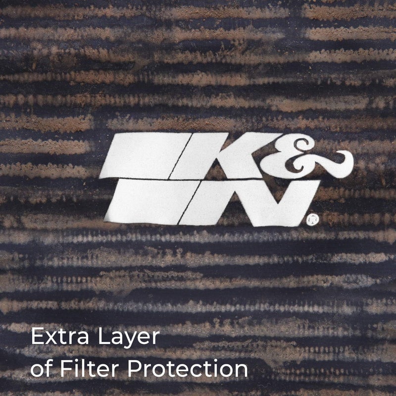 Kn RF-1042DR Red Drycharger Filter Wrap - For Your RF-1042 Filter - Image 3