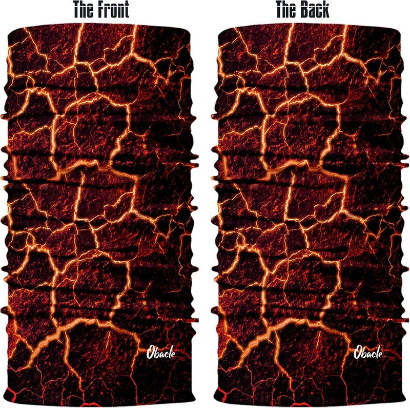 Obacle Seamless Bandana Rave Face Mask Women Men for Dust Wind Sun Protection - Image 3