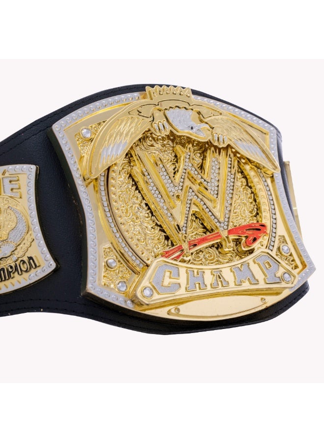 WWE Wrestling Championship Spinner Belt 125cm– WWE Style Plastic Winner Belt for Kids & Adults, 2 Designs - Image 2