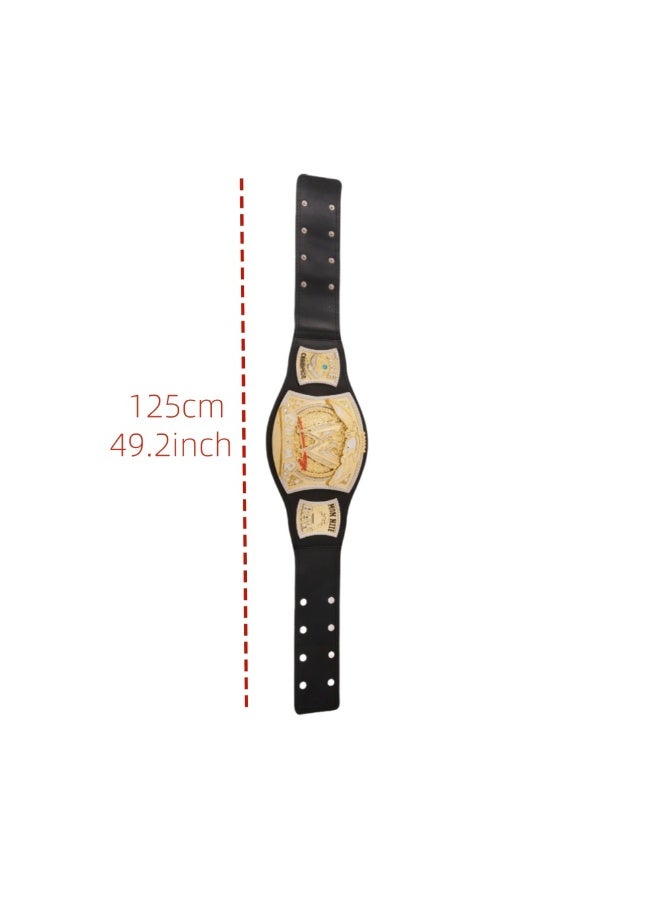 WWE Wrestling Championship Spinner Belt 125cm– WWE Style Plastic Winner Belt for Kids & Adults, 2 Designs - Image 5
