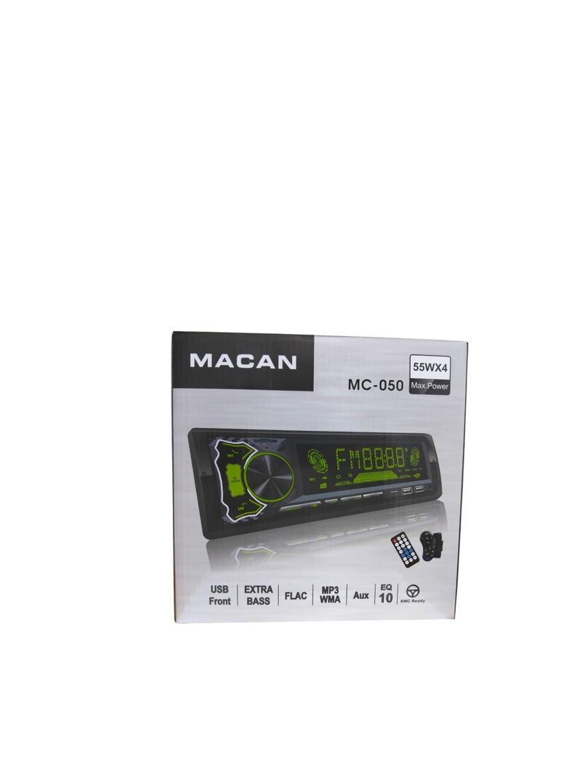 MACAN High Power Bluetooth Cassette Player / Plug-in / Bluetooth Supports Calls / 3.5mm AUX / Large 7-Color Screen / FM + AM Radio / Steering Wheel Remote + Regular Remote / 3 RCA Outputs / Subwoofer Control / USB Charging Port + TYPE C - MC-050 - Image 5