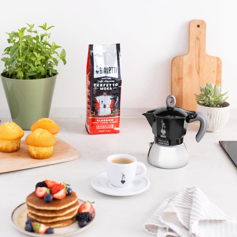Bialetti - Moka Induction, Moka Pot, Suitable for all Types of Hobs, 2 Cups Espresso (2.8 Oz), 90 milliliters,Black - Image 5