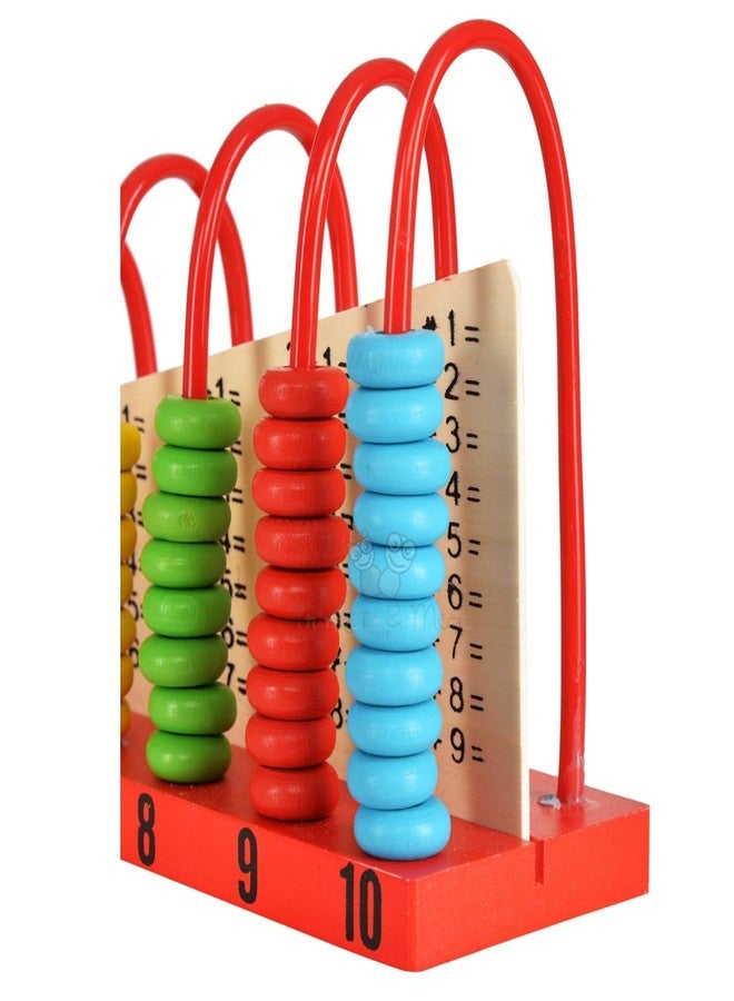 BEMOX Wooden Educational Abacus, Maths Learning Toy with Counting Frame, Kids 3+ Years - Image 5
