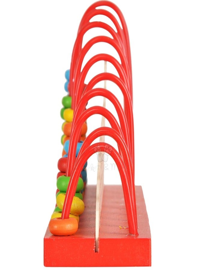 BEMOX Wooden Educational Abacus, Maths Learning Toy with Counting Frame, Kids 3+ Years - Image 4