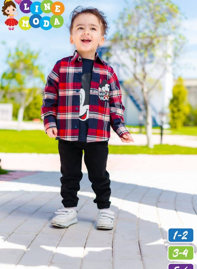 Shimizu, a boys' autumn t-shirt - Image 1