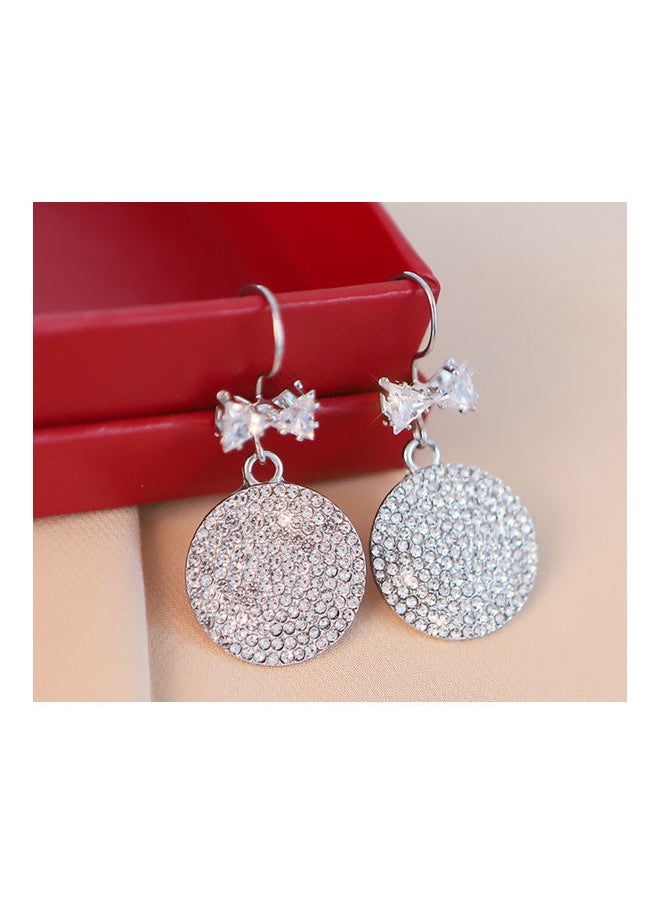 NIBEMINENT S925 Silver Needle Zircon Earrings  - Image 3