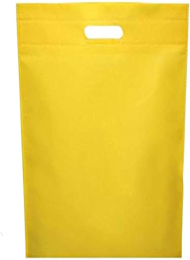 Generic Polyester Fabric Bag (Yellow, 15cm in 21cm) 