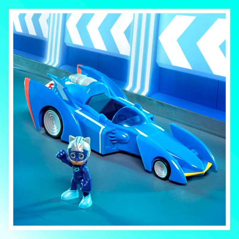 PJMASKS PJ Masks Power Heroes Cat Racer, Toy Car with Lights and Sounds, Preschool Toys for Boys and Girls 3 Years and Up - Image 5
