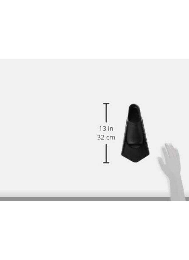arena Men's Powerfin Fins Black  - Image 4