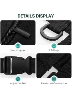 Generic Utility Belt Restaurant Waiter Apron Waist Money Pouch Bag Multifunctional Tool Aprons for Garden Craftsmen Carpenter Barber  - Image 5