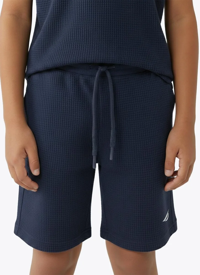 Nautica  Boys Top and Shorts Set for Comfortable Casual and Summer Style - Blue for Men | Best Price UAE