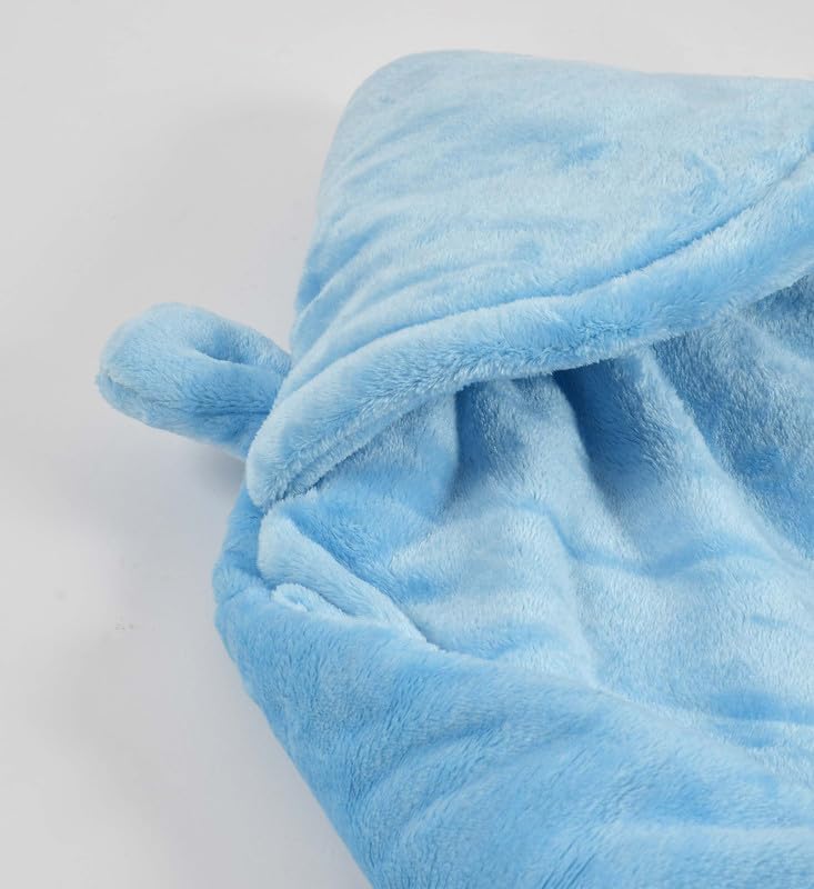 Florida Florida All Season Hooded Baby Blanket Swaddler Wrapper Flannel Soft and Comfortable for New Born Babies - Image 2