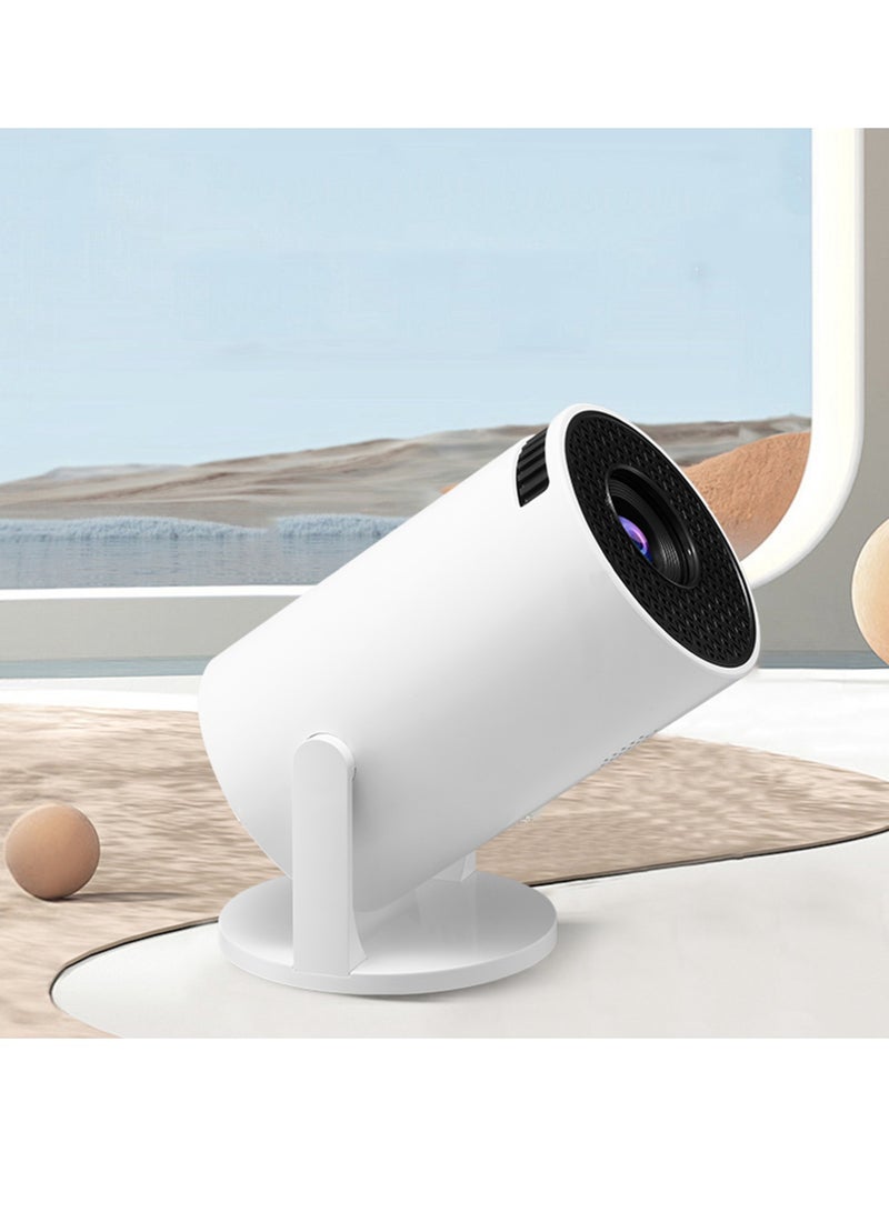 Small Projector White Wireless Fidelity 270° Adjustable LED 1080P Portable Movie Projector for Android Phone USB TV Stick Laptop  - Image 2