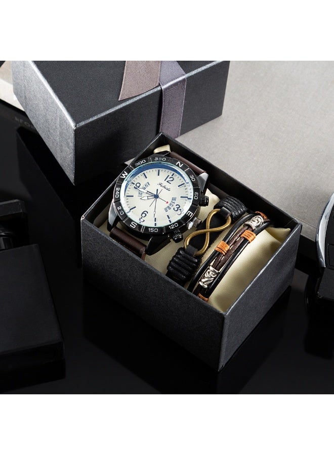 مارك وارفيلد الرجل الجديد New Small Fresh Retro Decorative Watch Set - Image 1