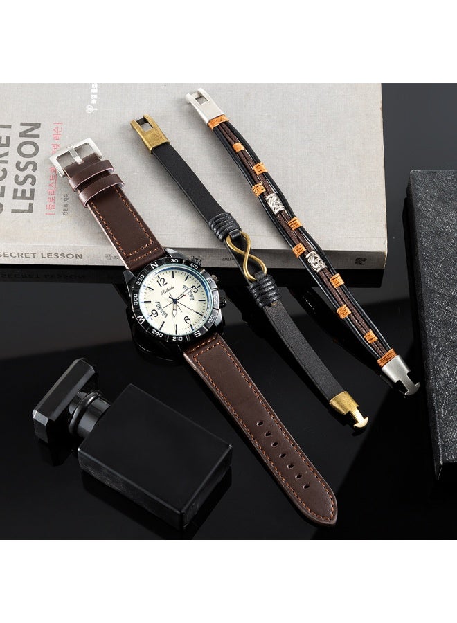 مارك وارفيلد الرجل الجديد New Small Fresh Retro Decorative Watch Set - Image 2