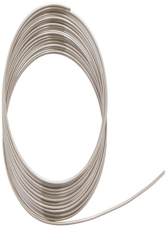 Beadalon 180S-018 18-Gauge Stainless Steel Round Bright Wire for Jewelry Making, 3.5m - Image 1