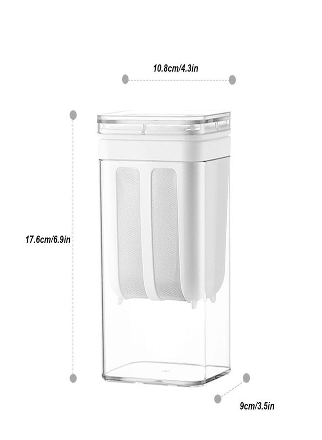 ايجويوس مصفاة زبادي، مصفاة لصنع الزبادي اليوناني، أداة فصل مصل اللبن ذات سعة كبيرة، مصفاة متعددة الأغراض بشبكة دقيقة للزبادي والأرز والشاي وحليب المكسرات والقهوة والجبن - Image 2