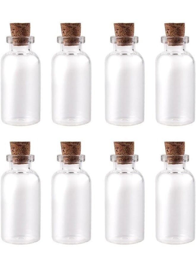 Super Z Outlet Mini Clear Glass Jars Bottles with Cork Stoppers for Arts & Crafts, Projects, Decoration, Party Favors - Size: 1-1/2" Tall X 3/4 Inches Diameter (24 Count) - Image 4