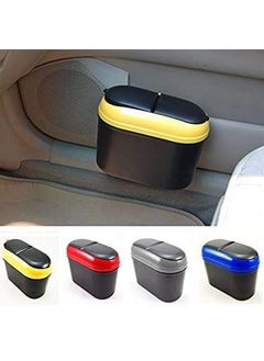 TERXA TERXA Car Trash Bin Car Waste Container Garbage Storage Box Rubbish Can Dustbin Box For CarOfficeHome Automotive Waste Bin Portable Mini Dust Case Pack of 1Multicolor  - Image 2