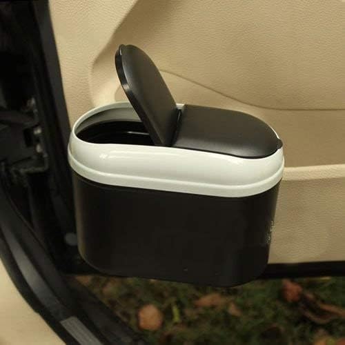 TERXA TERXA Car Trash Bin Car Waste Container Garbage Storage Box Rubbish Can Dustbin Box For CarOfficeHome Automotive Waste Bin Portable Mini Dust Case Pack of 1Multicolor - Image 4