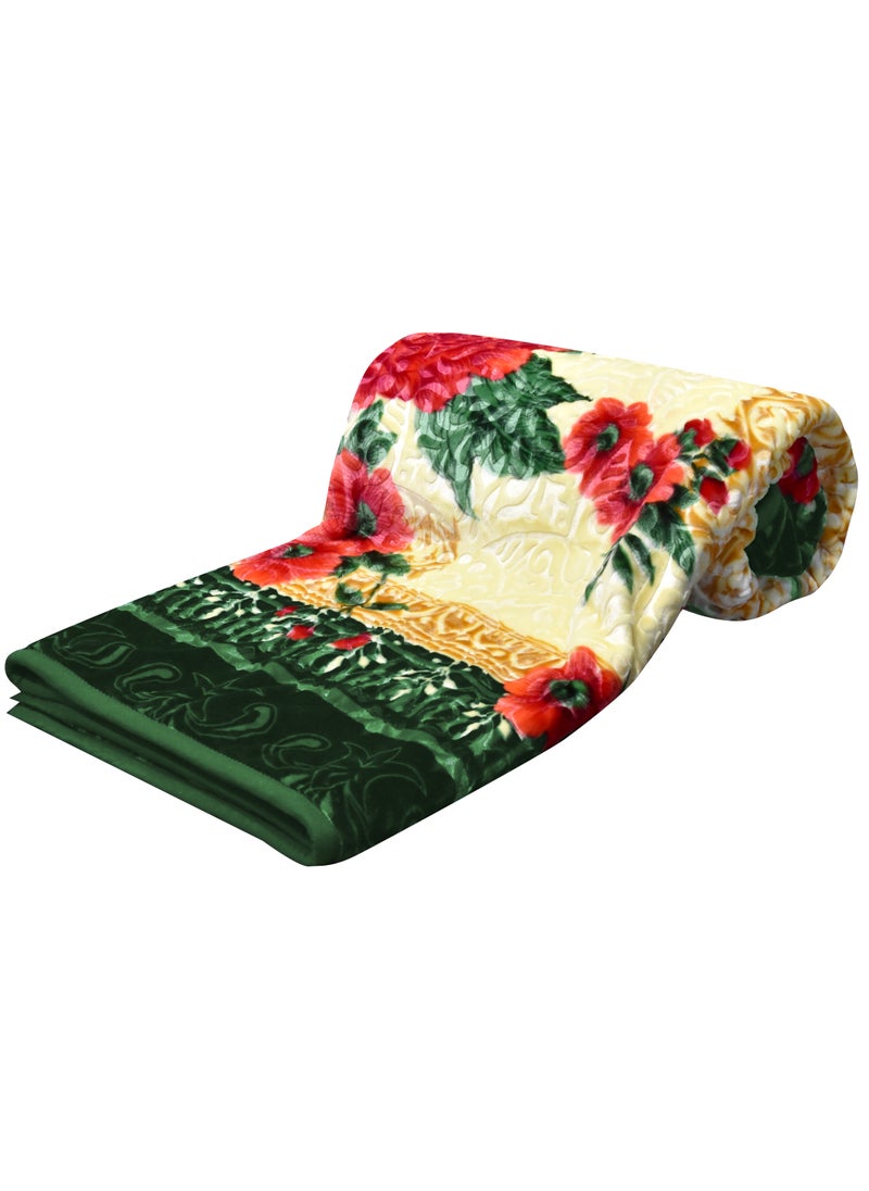 STARLIFE Double Ply Premium Korea Quality Blanket Made by 100% Polyester SPUN YARN Obtained from Virgin Polyester Which is Suitable for winter and Rainy Season 220*240CM 10LBS  - Image 3